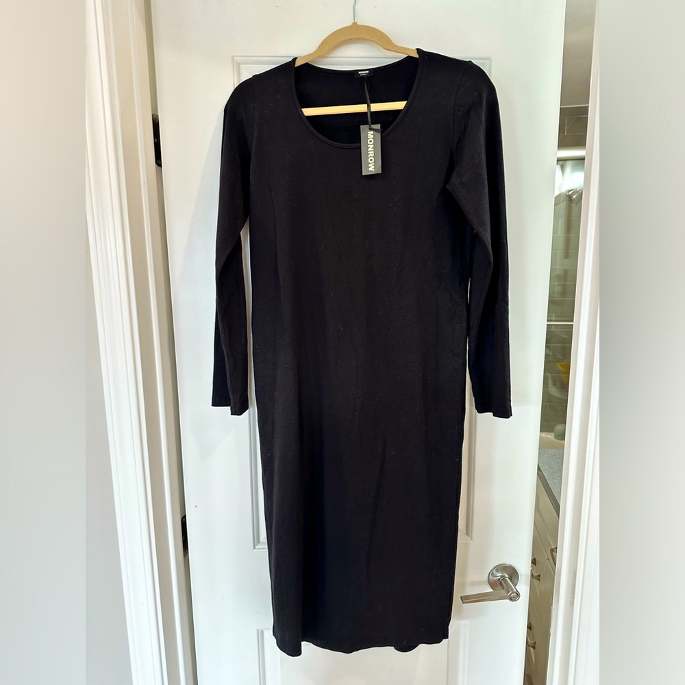Monrow Cotton Maternity Dress
